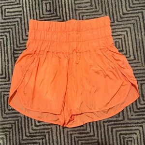 FP Movement by Free People Bright Orange Athletic Shorts